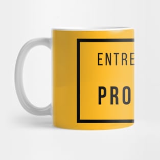 entrepreneur in progress art Mug